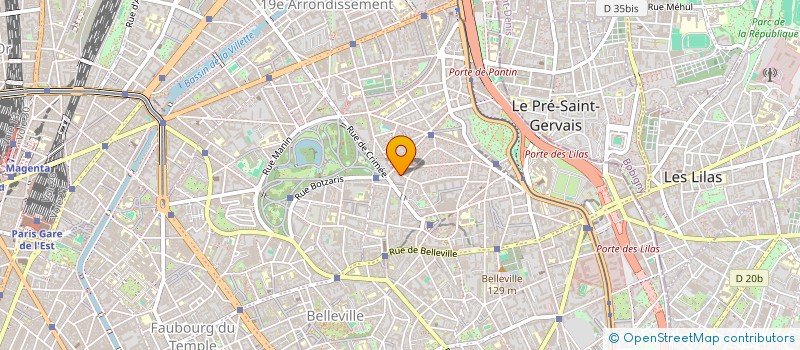 localisation de l'entreprise DELAVICTOIRE DESIGN  PARIS