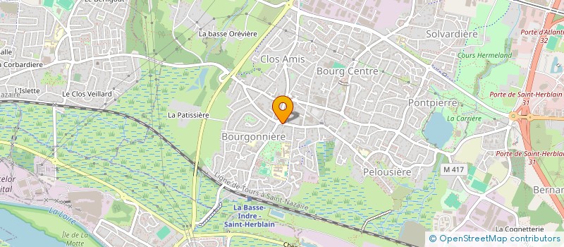 localisation de l'entreprise DELAYE CONSULTING à SAINT-HERBLAIN