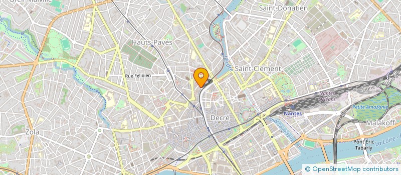localisation de l'entreprise DELAYED à NANTES