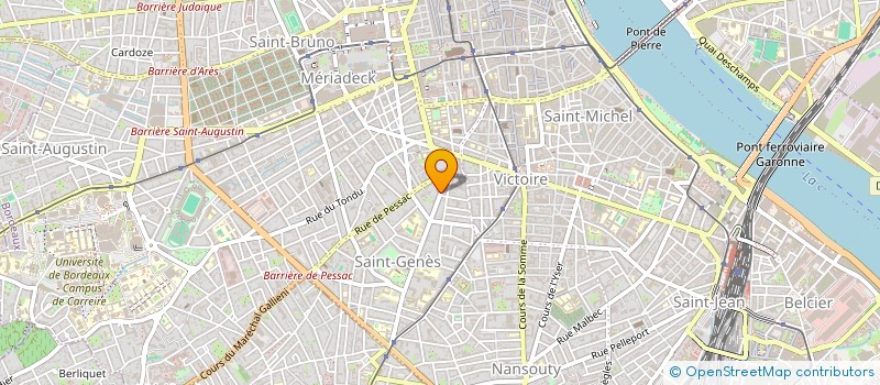 localisation de l'entreprise DELAYRE  BORDEAUX