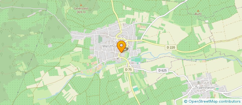 localisation de l'entreprise DELBAN  WESTHOFFEN