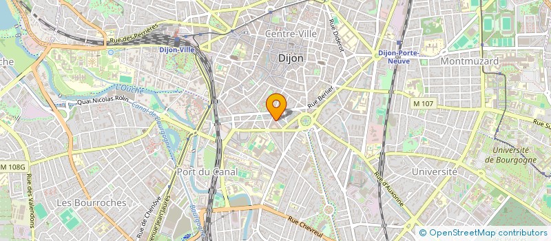 localisation de l'entreprise DELBART IMMOBILIER à DIJON