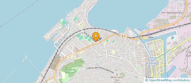 localisation de l'entreprise DELBEAU IMMOBILIER  SETE