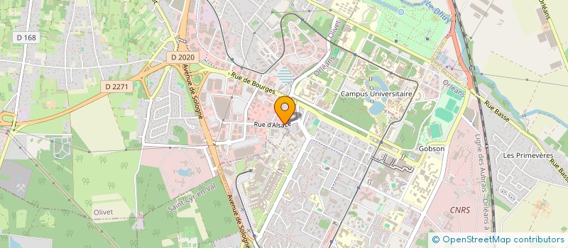 localisation de l'entreprise DELBO PRESSE  LA FERTE-SAINT-CYR