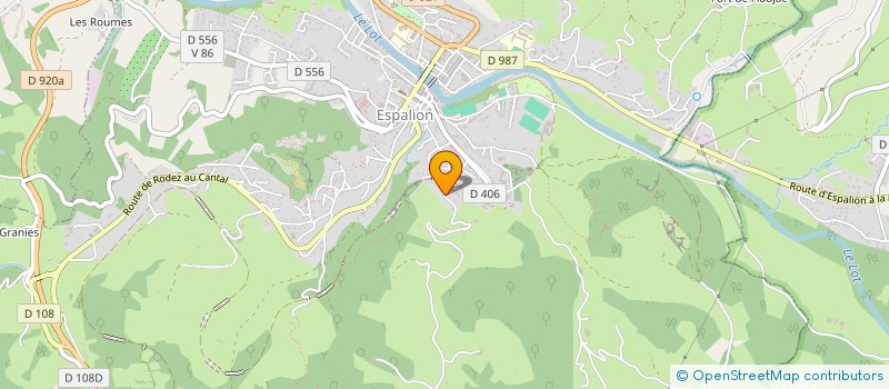 localisation de l'entreprise DELBOSC-NAUDAN  LASSOUTS