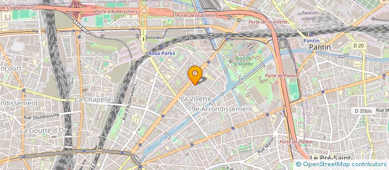 localisation de l'entreprise DELBRIDGE  PARIS