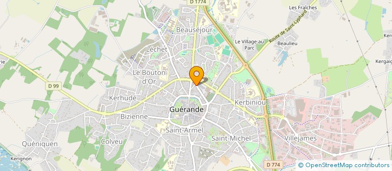 localisation de l'entreprise DELCADA CONSTRUCTIONS à GUERANDE