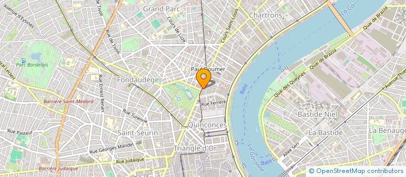 localisation de l'entreprise DELCADE LTS  BORDEAUX