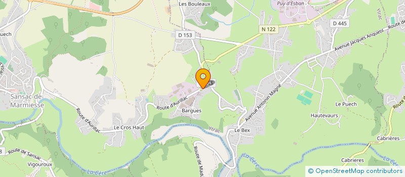 localisation de l'entreprise DELCAMP JP CARRELEUR à YTRAC