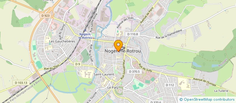localisation de l'entreprise DELCAMPOS à NOGENT-LE-ROTROU
