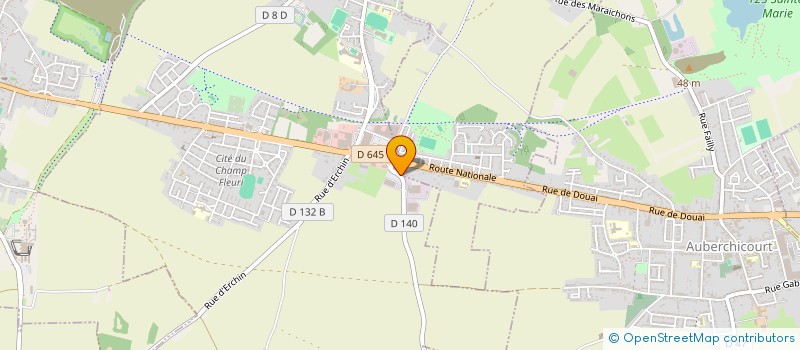 localisation de l'entreprise DELCAR  MASNY