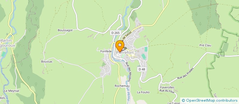 localisation de l'entreprise DELCHER JOUVE LE PROGRES à PIERREFORT