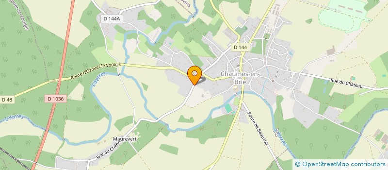 localisation de l'entreprise DELCINA  CHAUMES-EN-BRIE