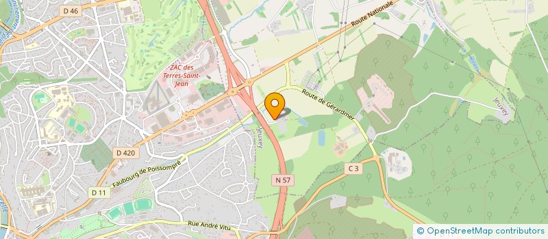 localisation de l'entreprise DELCLO  JEUXEY