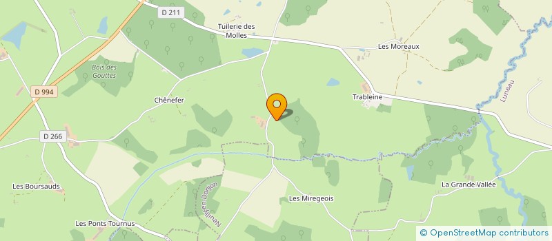 localisation de l'entreprise DELCO 2 à LUNEAU