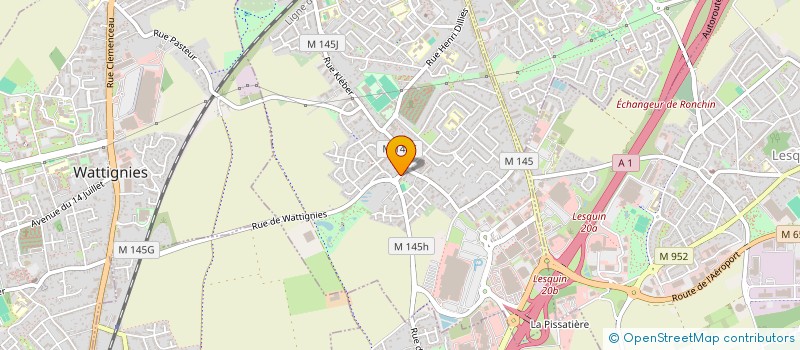 localisation de l'entreprise DELCO  FACHES-THUMESNIL