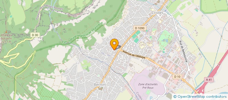 localisation de l'entreprise DELCOLL MED à CROLLES