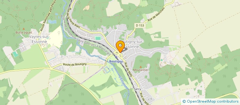 localisation de l'entreprise DELCOURT à BOUTIGNY-SUR-ESSONNE