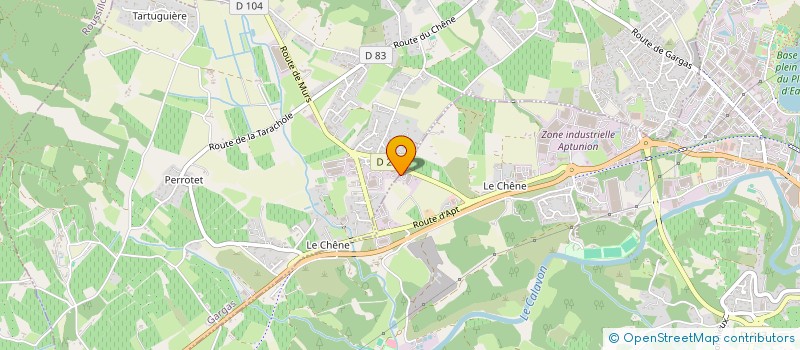 localisation de l'entreprise DELCOURT IMMOBILIER  GARGAS