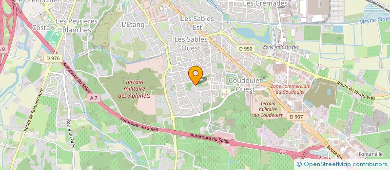 localisation de l'entreprise DELCOURT MENUISIER à ORANGE