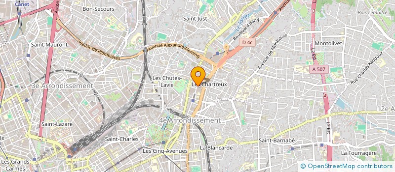 localisation de l'entreprise DELCRI à MARSEILLE