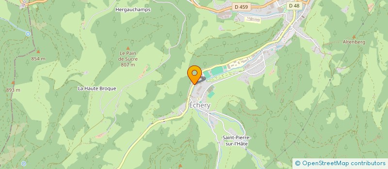 localisation de l'entreprise DELCROS IMMOBILIER  SAINTE-MARIE-AUX-MINES