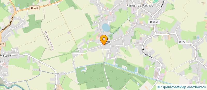 localisation de l'entreprise DELDISENO  FLINES-LEZ-RACHES