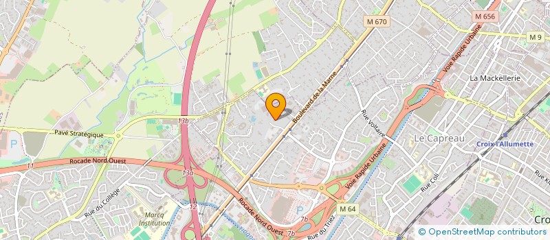 localisation de l'entreprise DELE  WASQUEHAL