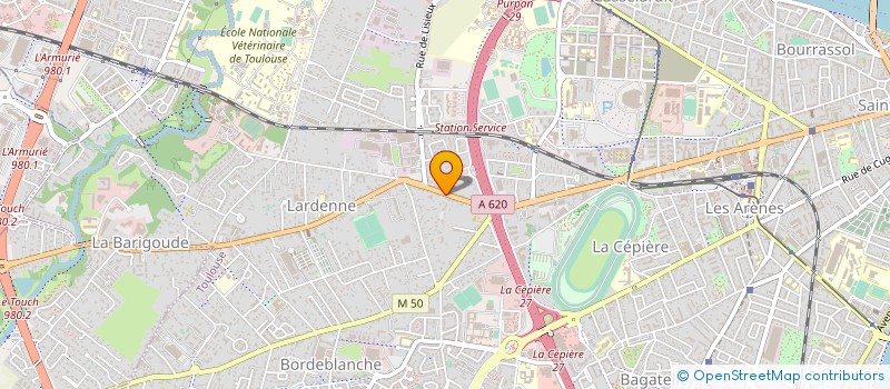 localisation de l'entreprise DELE COMMUNICATION à TOULOUSE
