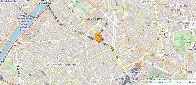 localisation de l'entreprise DELE PERMAN GABON AUPRES UNESCO  PARIS