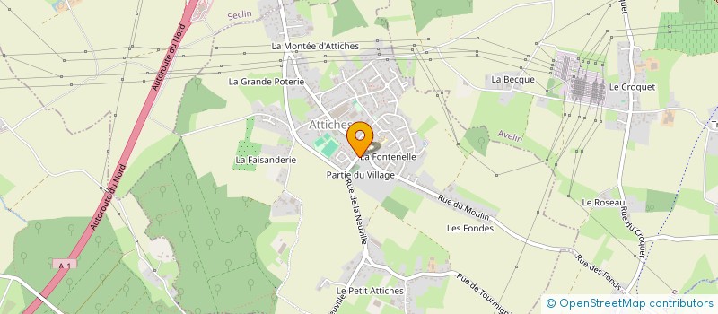 localisation de l'entreprise DELEBASSE F.LO  TOURMIGNIES