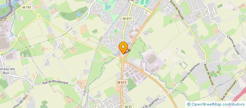 localisation de l'entreprise DELEBECQUE A ET A à RONCQ