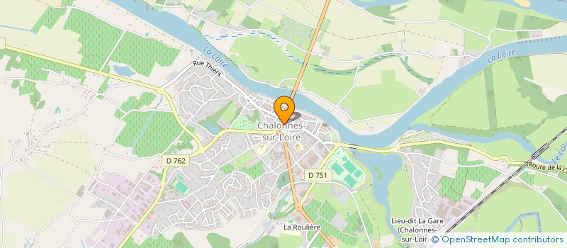 localisation de l'entreprise DELECA à CHALONNES-SUR-LOIRE