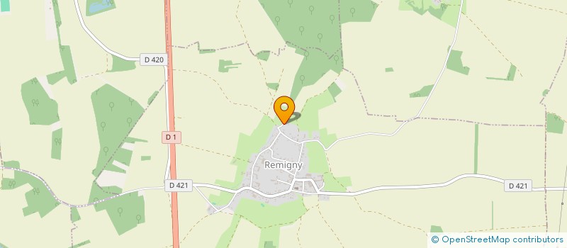 localisation de l'entreprise DELECLUSE & CO  REMIGNY