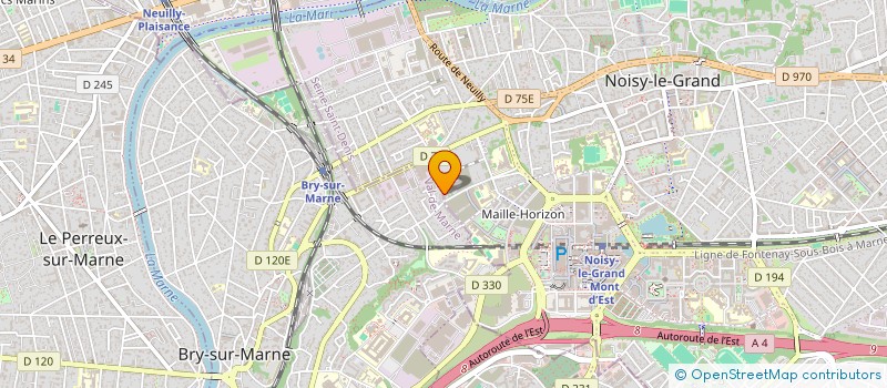 localisation de l'entreprise DELECOBAT  BRY-SUR-MARNE