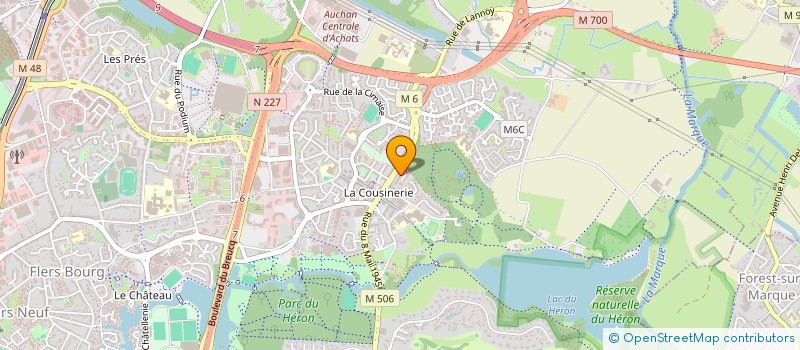 localisation de l'entreprise DELECOURT G ET PERETZ L  VILLENEUVE-D'ASCQ