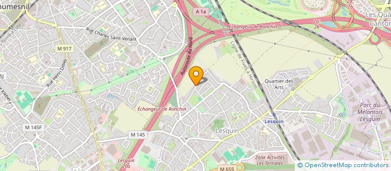 localisation de l'entreprise DELECROIX TRANSPORTS à LESQUIN