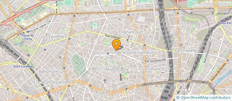 localisation de l'entreprise DELEDALLE PRODUCTION  PARIS