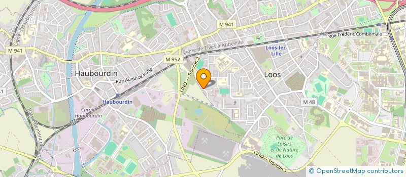 localisation de l'entreprise DELEFOSSE HAQUETTE IMMOBILIER  LOOS