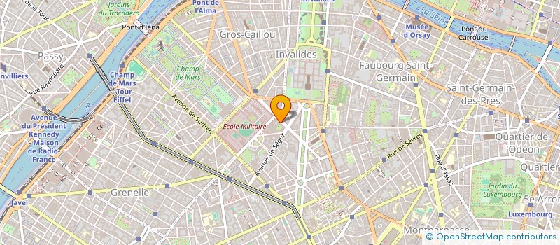 localisation de l'entreprise DELEGATION AU NUMERIQUE EN SANTE à PARIS