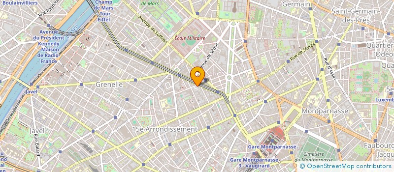 localisation de l'entreprise DELEGATION DE PALESTINE AUPRES DE L'UNESCO  PARIS