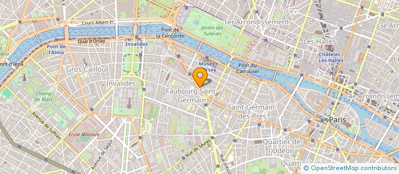 localisation de l'entreprise DELEGATION DE PROGRAMME INTERMINISTERIELLE AU NOUVEAU NUCLEAIRE à PARIS