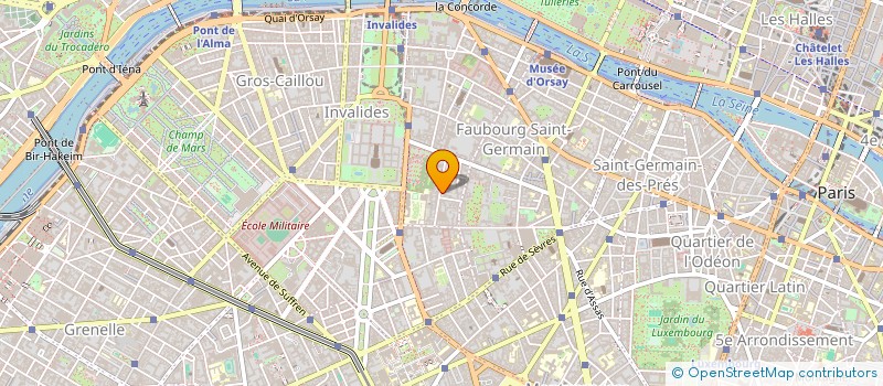 localisation de l'entreprise DELEGATION DE SUEDE à PARIS