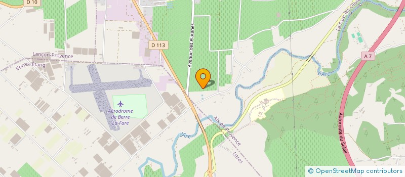 localisation de l'entreprise DELEGATION DEPARTEMENTALE 13  CENTRE NATIONAL DES RESERVES COMMUNALES DE SECURITE CIVILE  LA FARE-LES-OLIVIERS