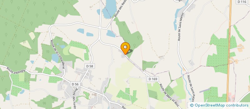 localisation de l'entreprise DELEGATION DEPARTEMENTALE DES TROMPES DU CHER  SAINT-MARTIN-D'AUXIGNY