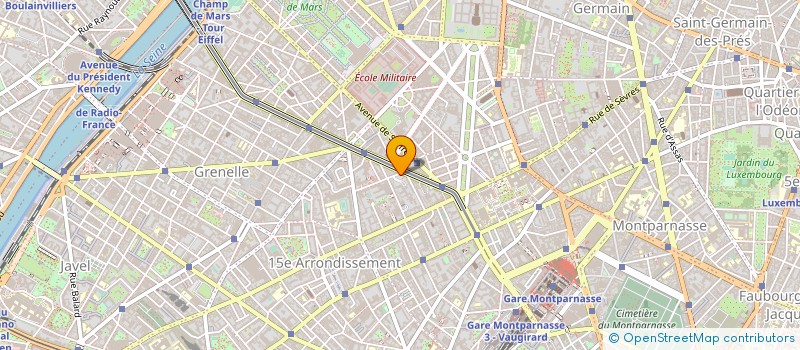 localisation de l'entreprise DELEGATION DU KENYA AUPRES DE L'UNESCO  PARIS