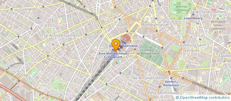 localisation de l'entreprise DELEGATION GENERALE A L'EMPLOI ET A LA FORMATION PROFESSIONNELLE à PARIS