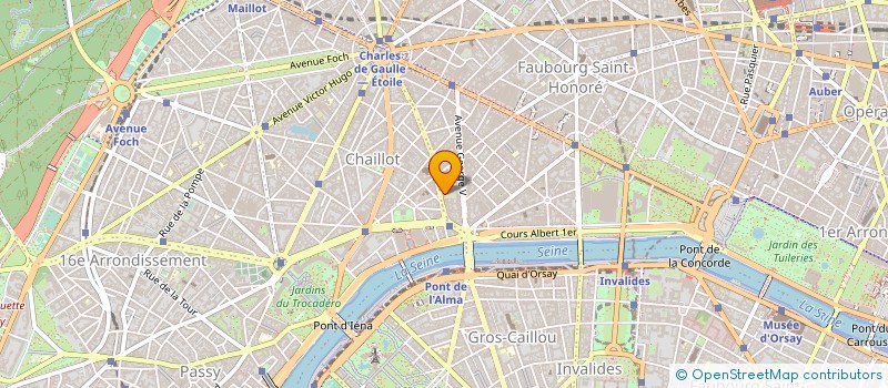 localisation de l'entreprise DELEGATION PERMANENT ESPAGNE AUPRES OCDE à PARIS