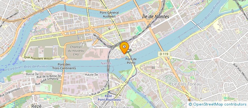 localisation de l'entreprise DELEGATION REGIONALE FRANCE BENEVOLAT PAYS DE LA LOIRE à NANTES
