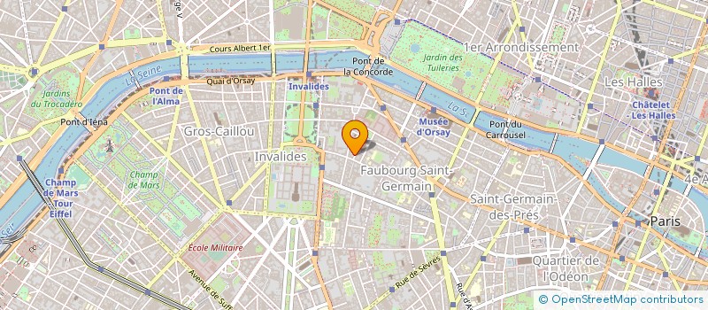 localisation de l'entreprise DELEGATION SUISSE AUPRES OCDE à PARIS